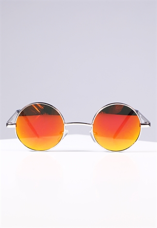 Mirrored Round Sunglasses