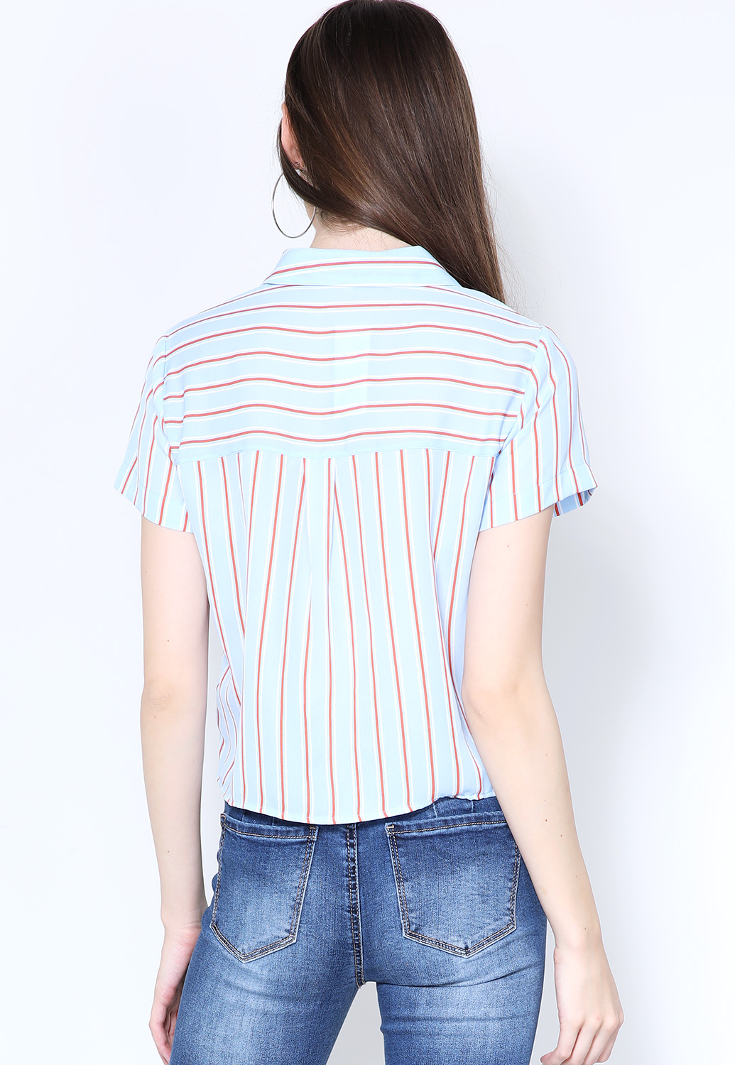 Striped Casual Blouse 