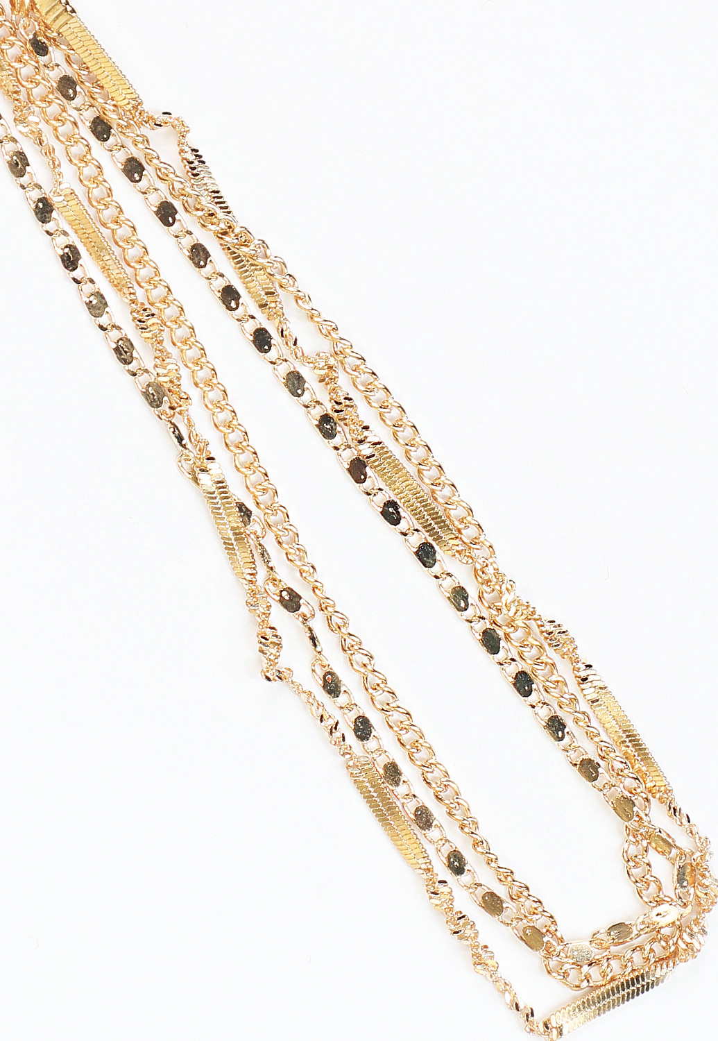 Layered Chain Anklet