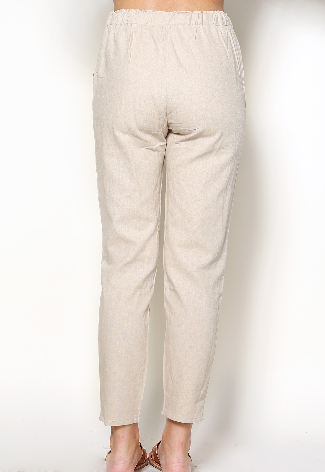 Front Tie Casual Pants