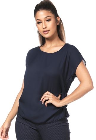 Side Ruched Dressy Top