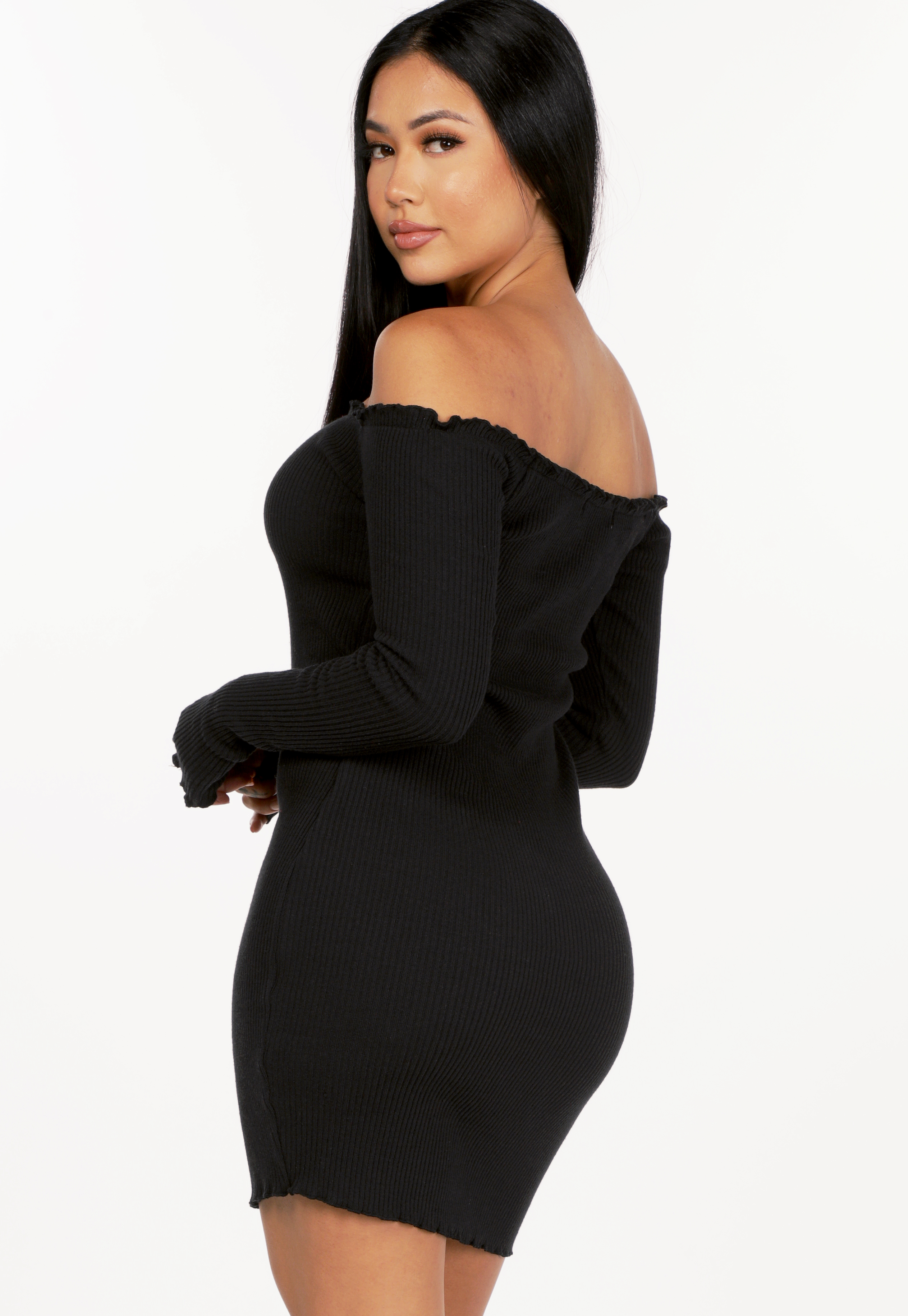 Off The Shoulder Bodycon Dress