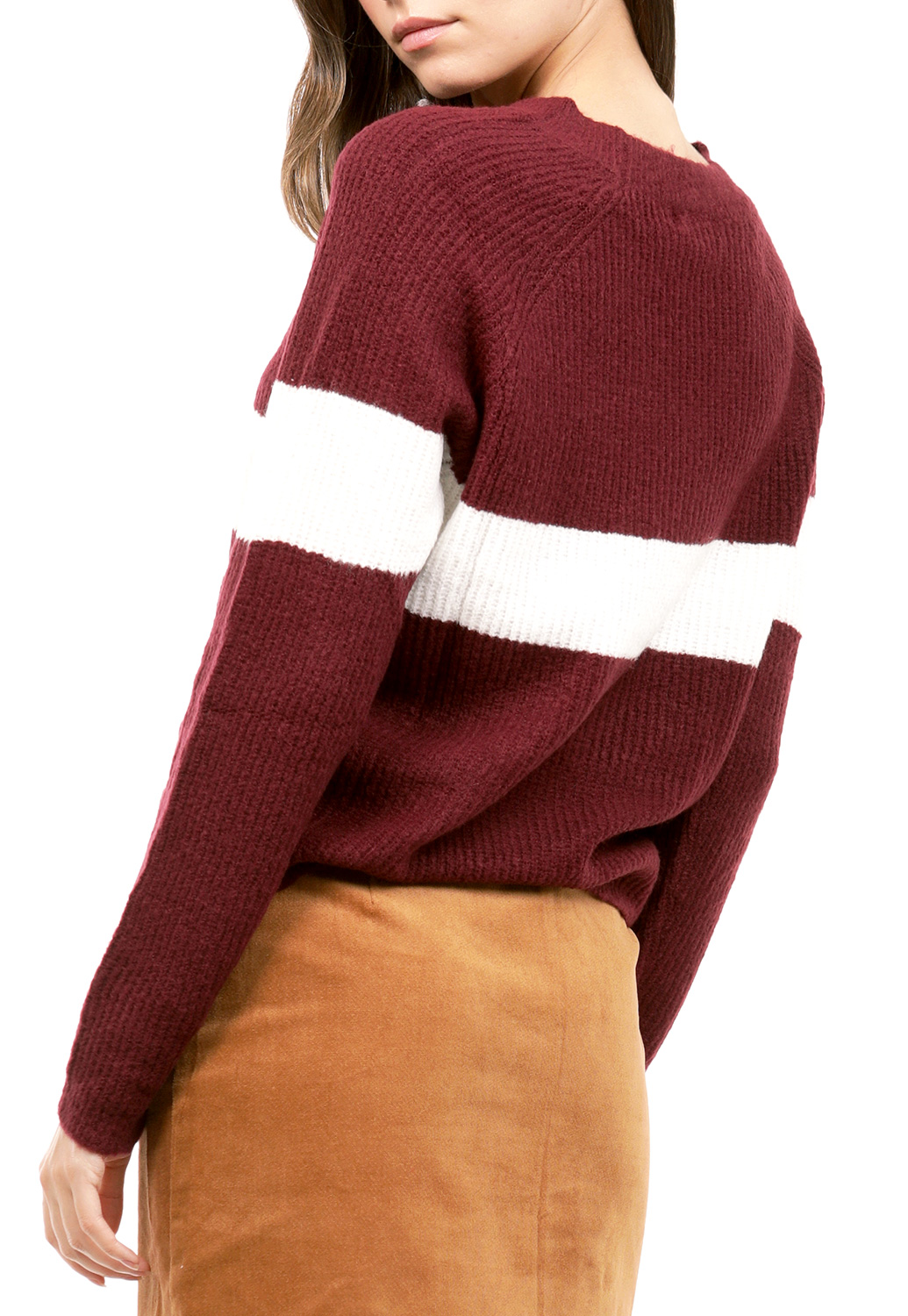 Colorblock Knit Sweater