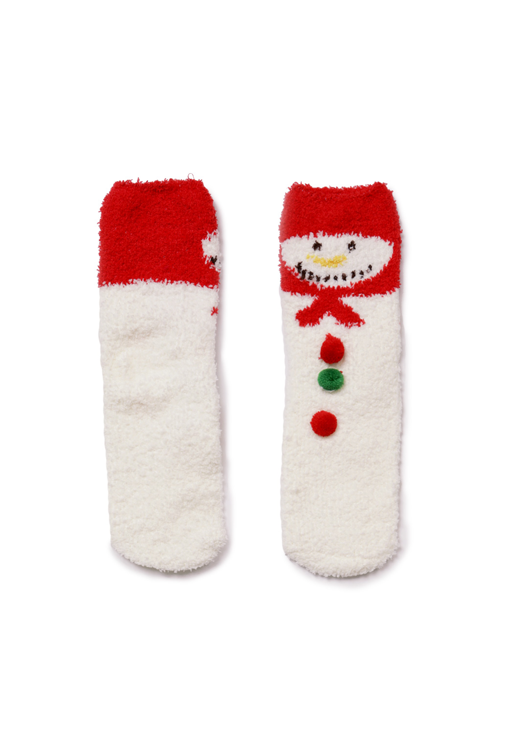 Christmas Fuzzy Crew Socks