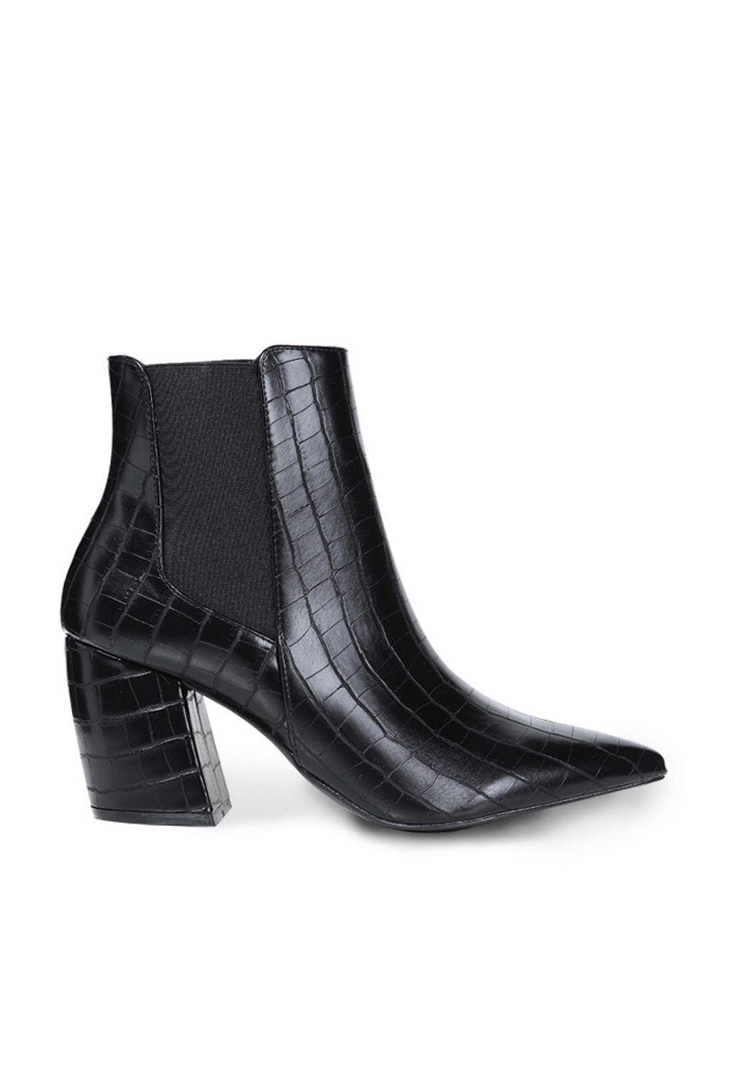 Foxi Leather Angle Boots