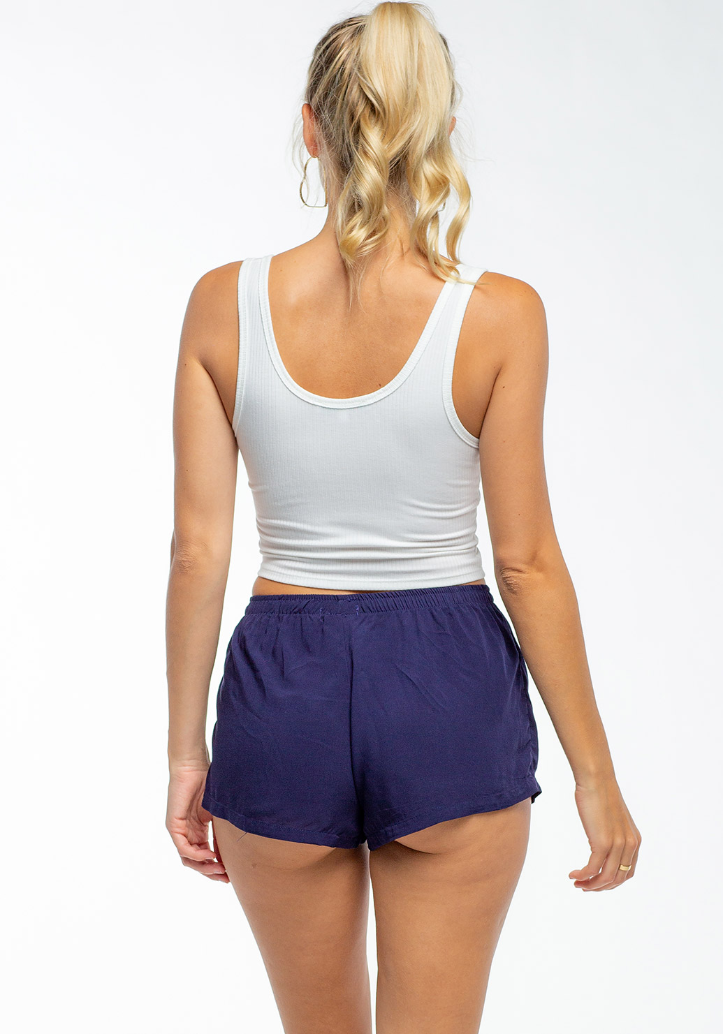 Comfortable Loungewear Shorts With Buttons 