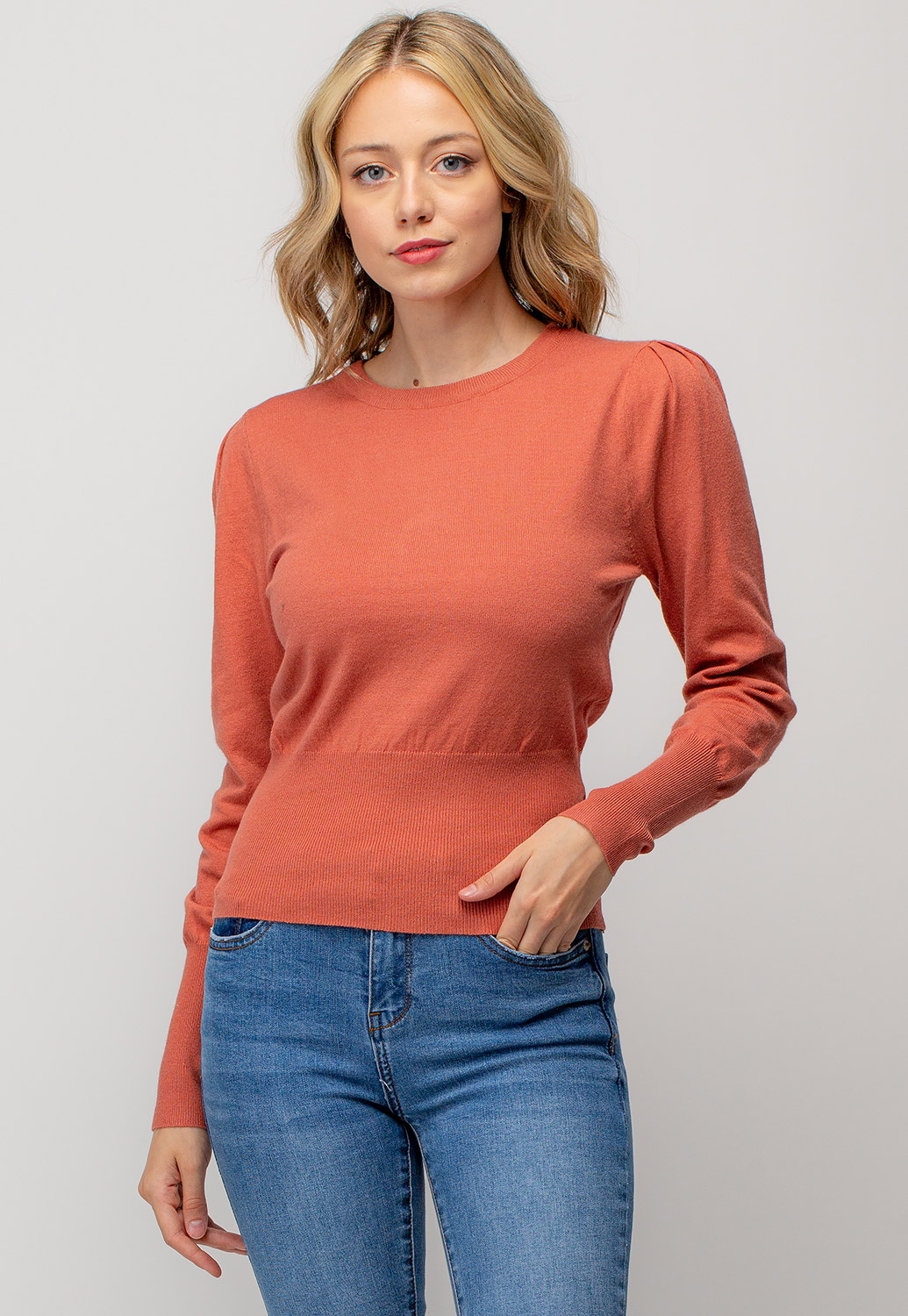 Long Sleeve Knit Top 