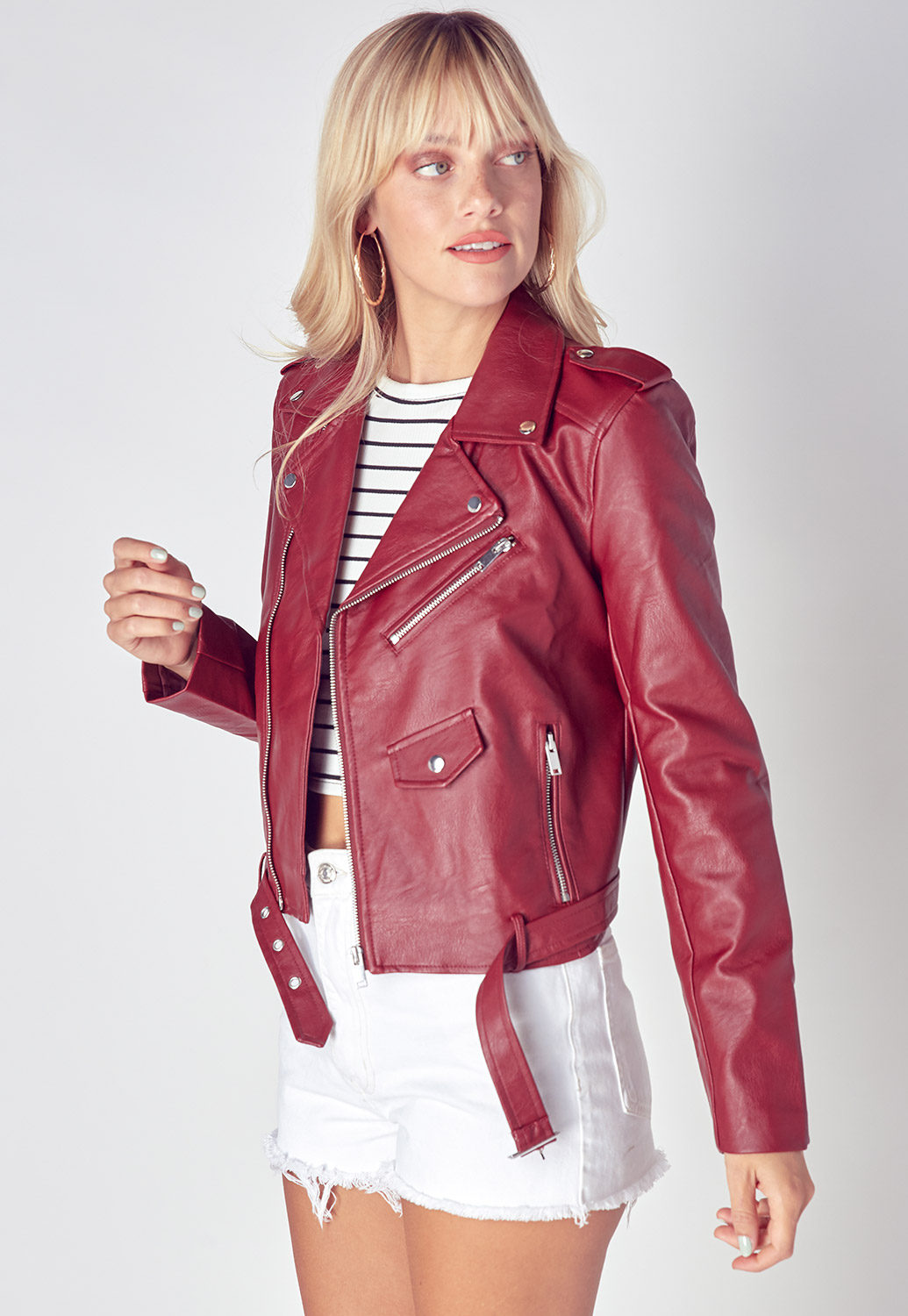Fall Must Have Faux Leather Jacket 