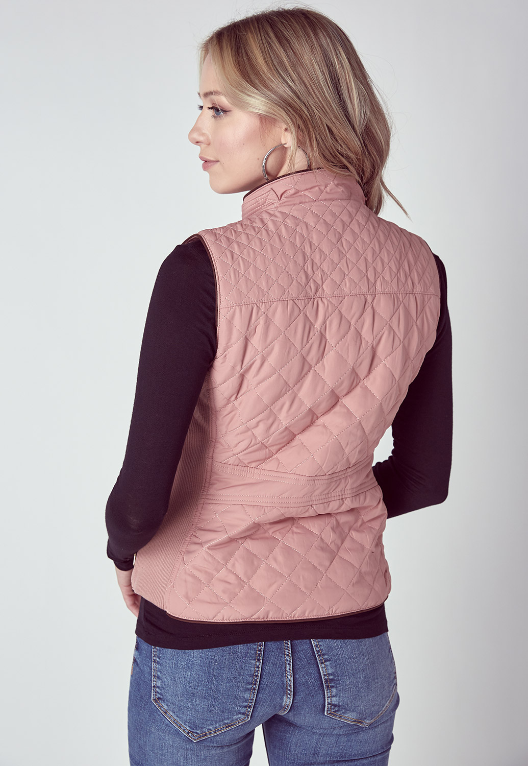 Quilted Vest Fully Lined Lightweight Padded Vest