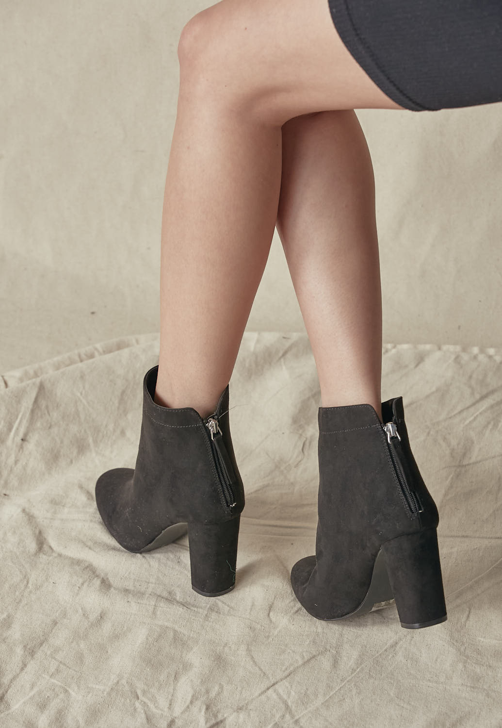 Black Ankle Bootie | Shop Shoes at Papaya Clothing