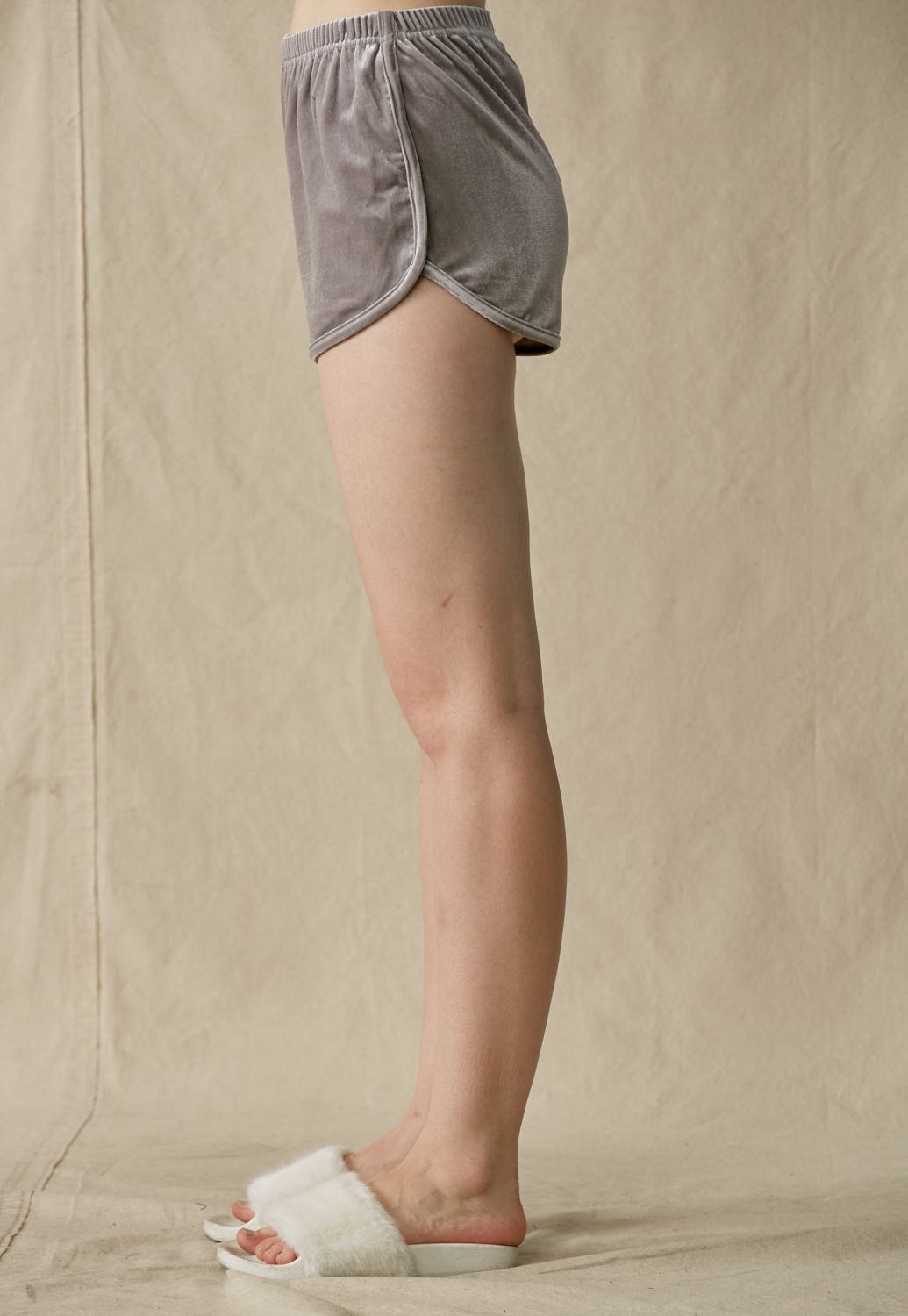 Velvet Cami Crop Top & Shorts Set