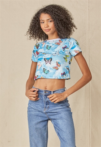 Butterfly Graphic T-Shirt