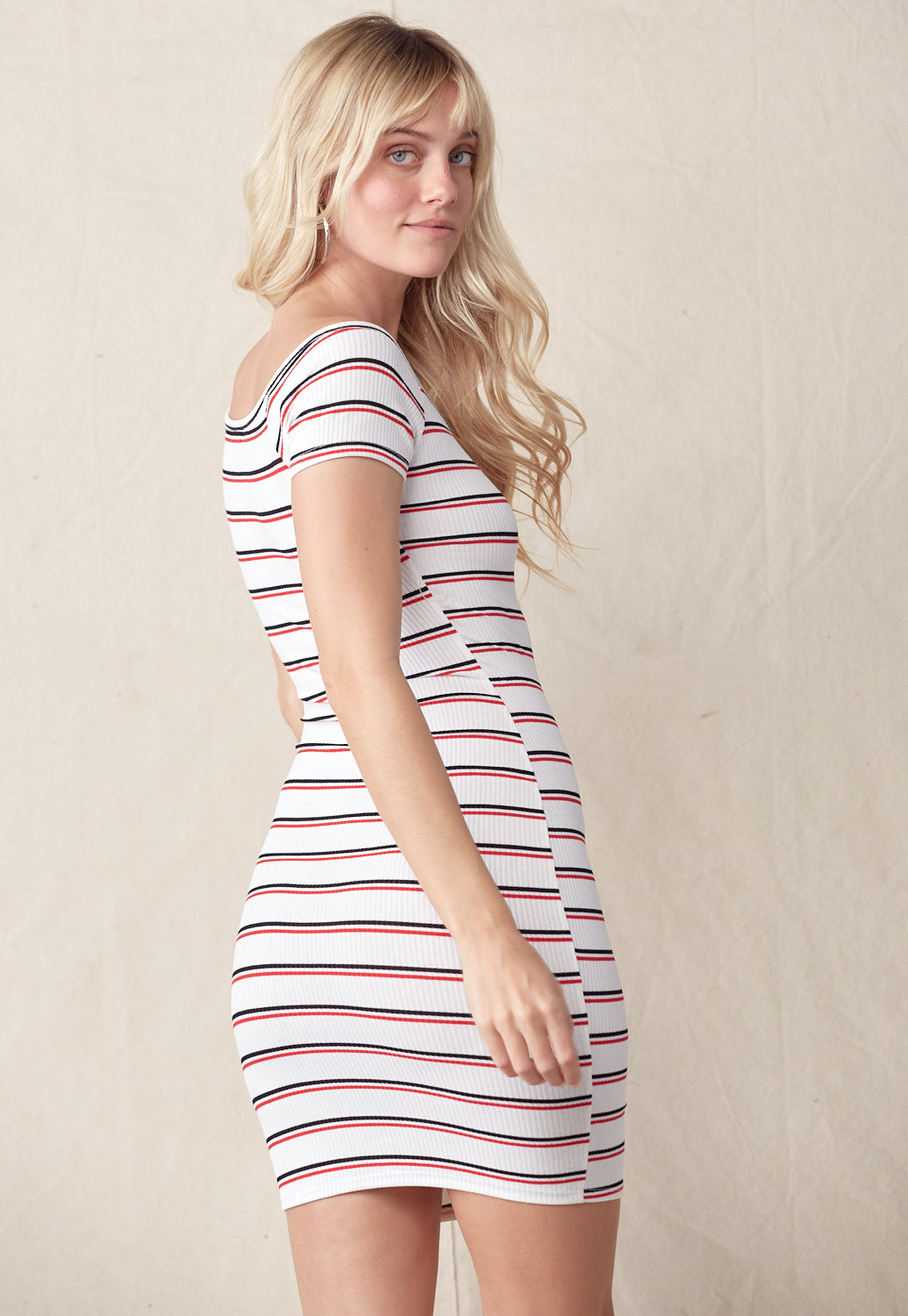 Striped Mini Dress