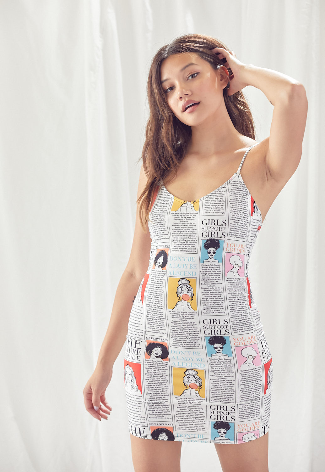 Graphic Print Dress