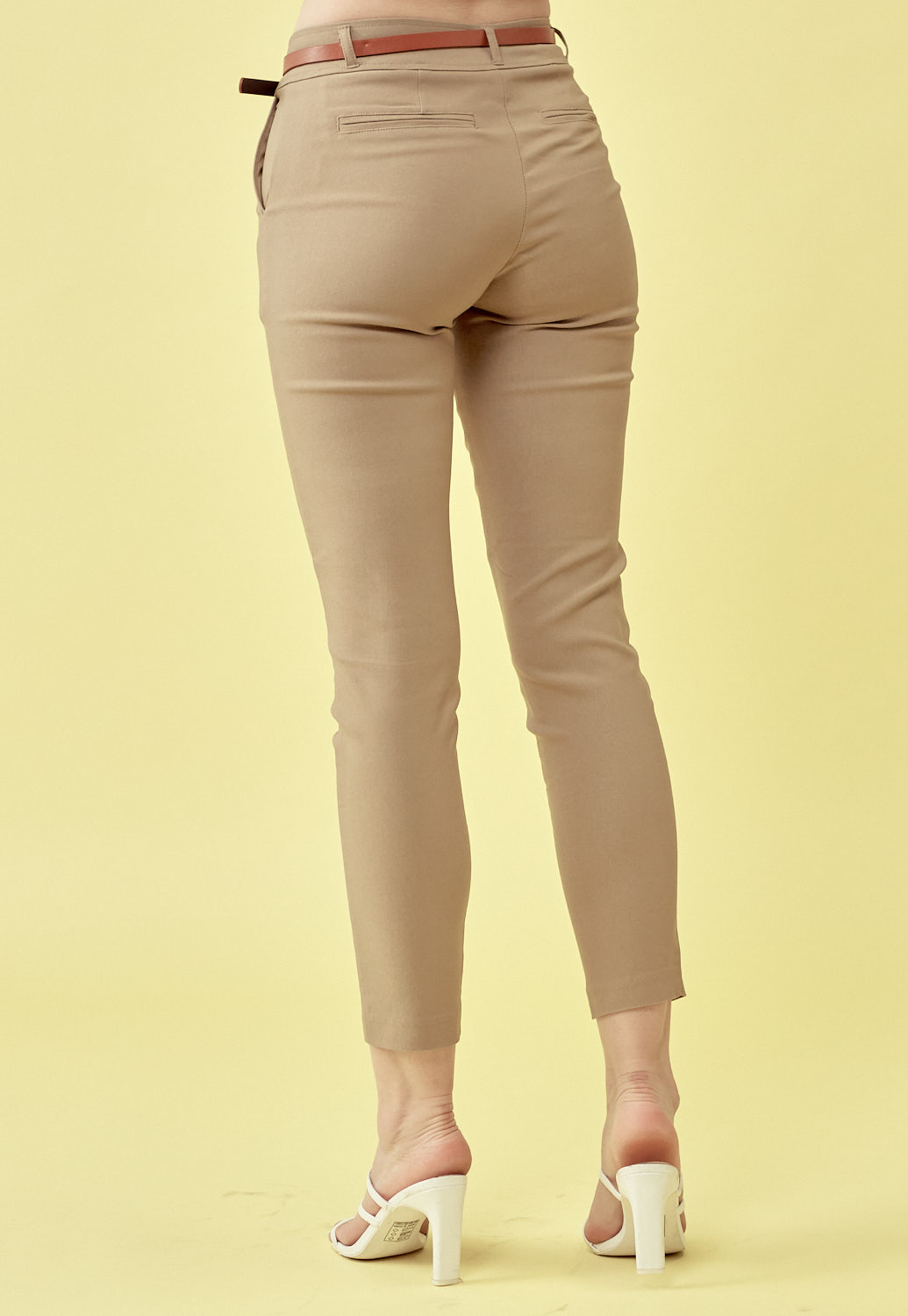 Belted Office Pants