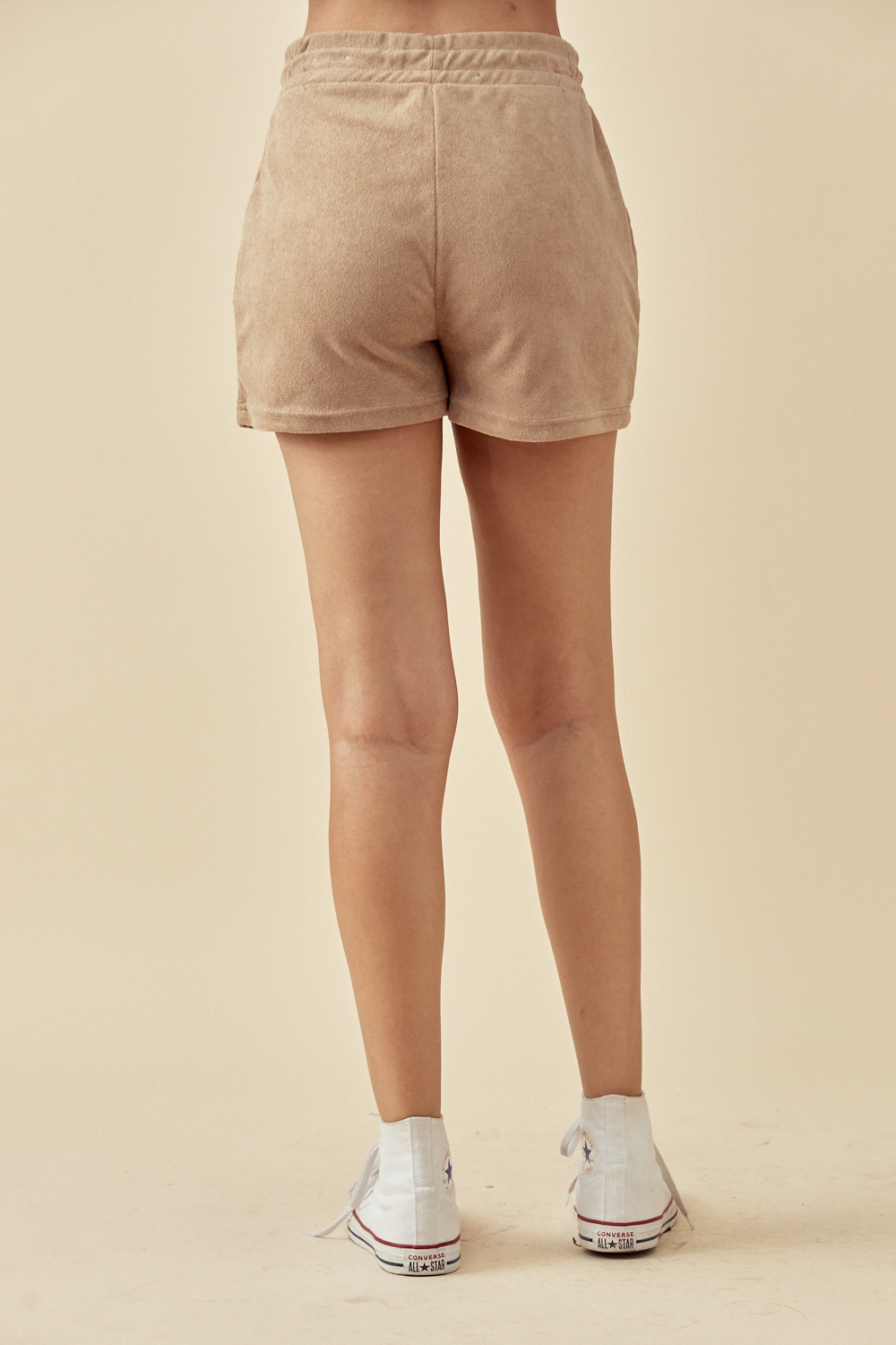 Loop Terry High Rise Shorts 