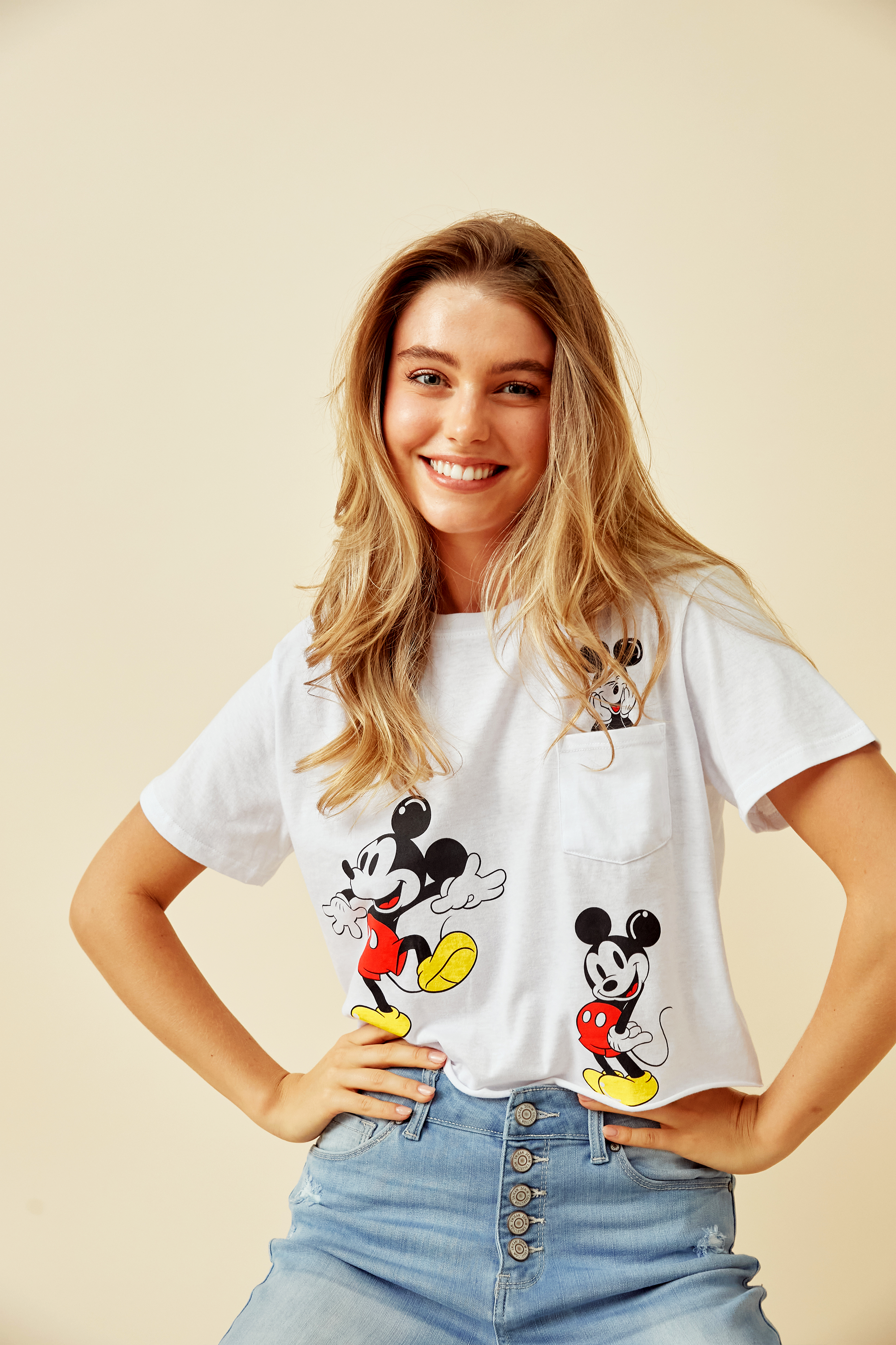 Disney Mickey Mouse Pocket Print Tee