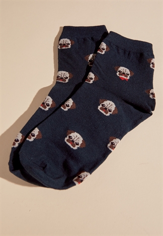 Cute Dog Print Socks