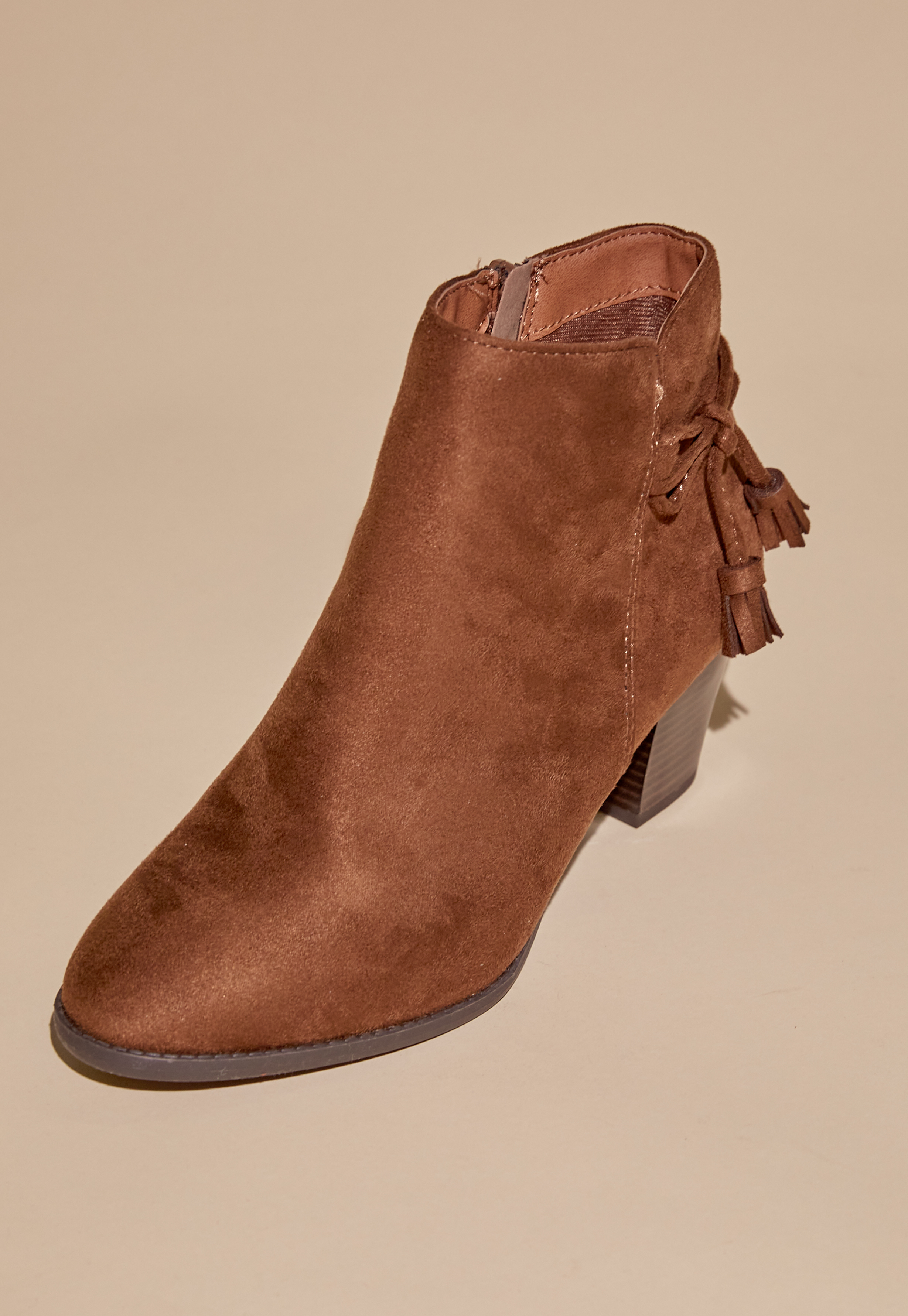 ANKLE SUEDE BOOTS
