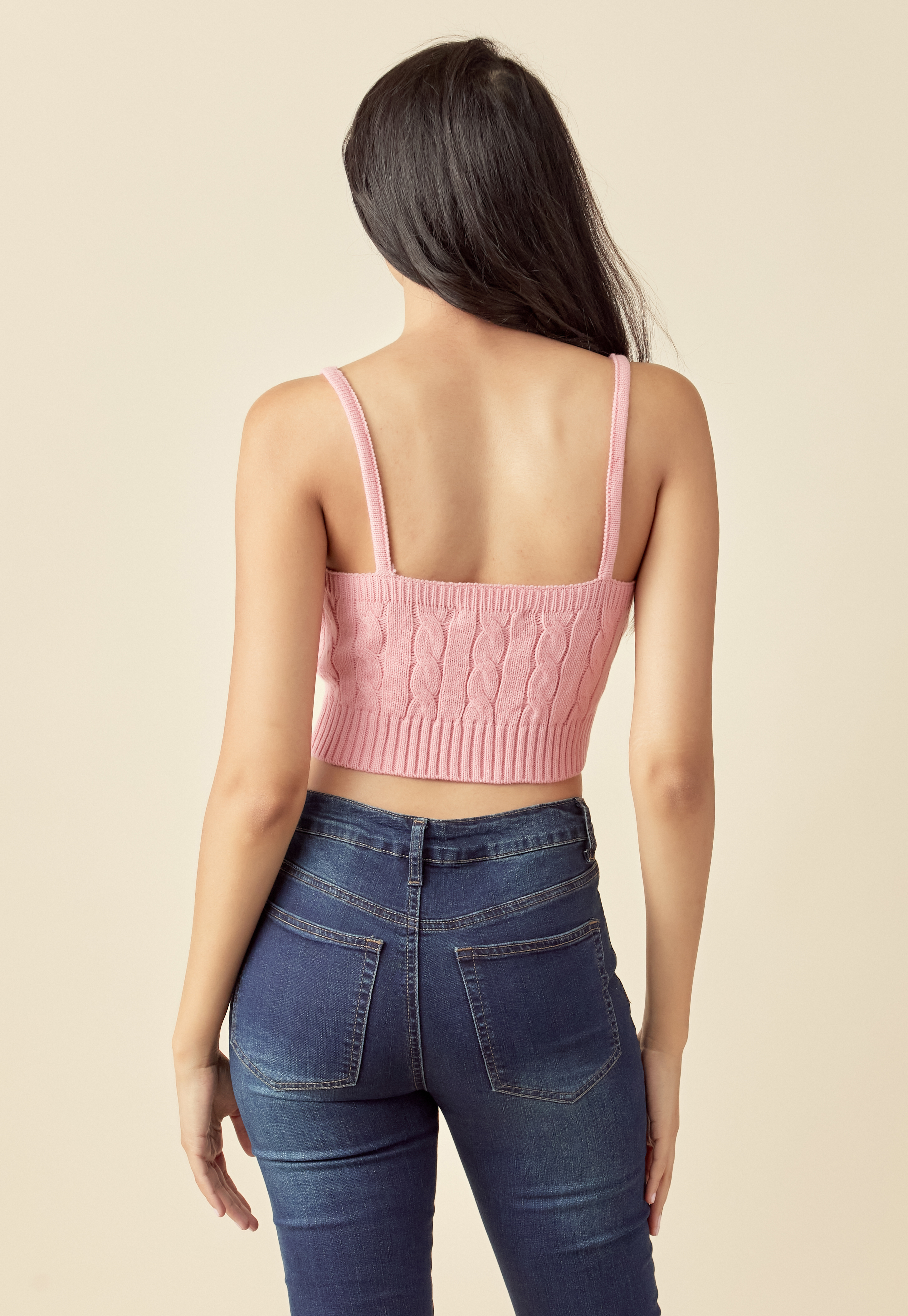 Cable Knit Cami Top 