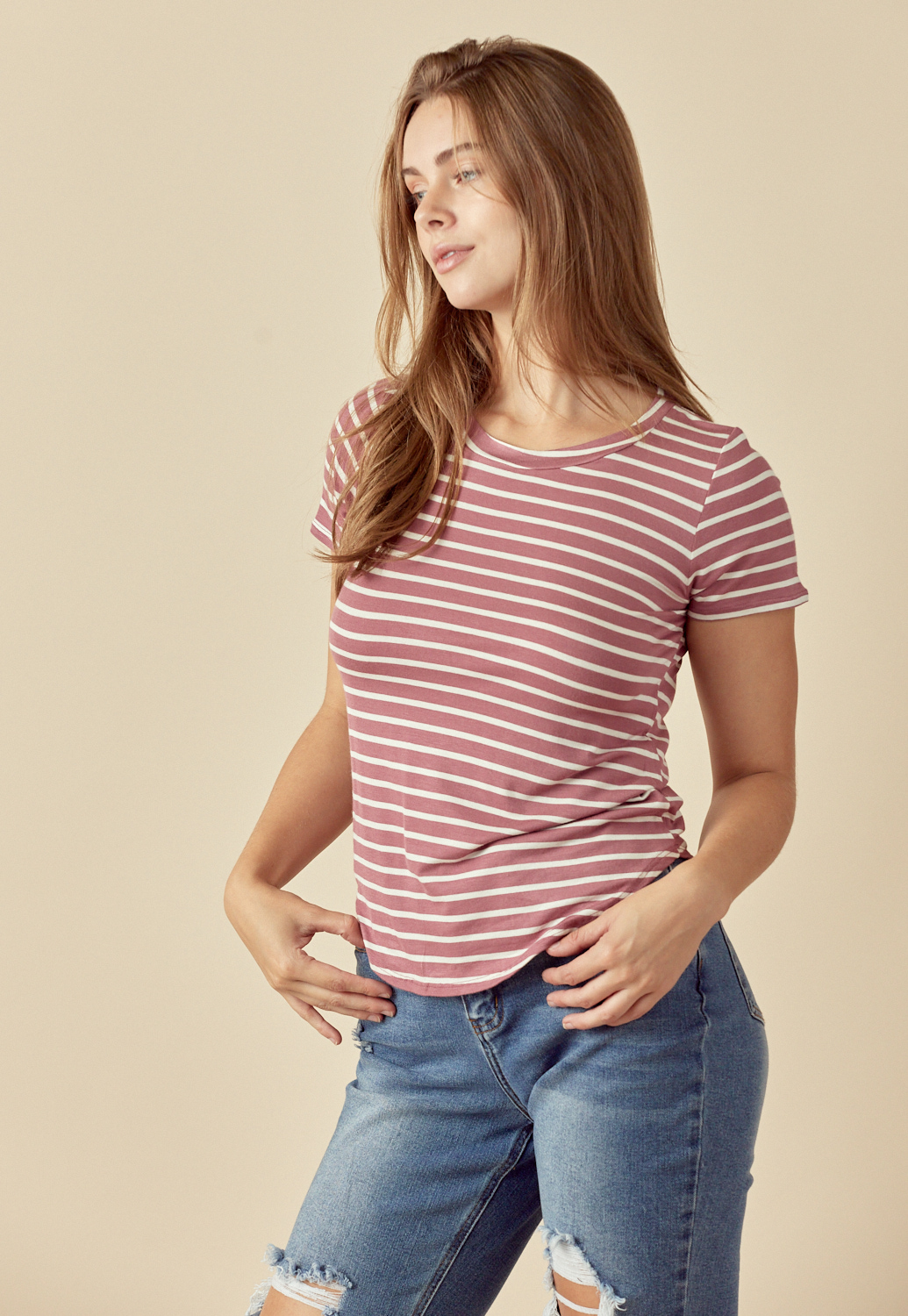 Basic Striped T-Shirt 