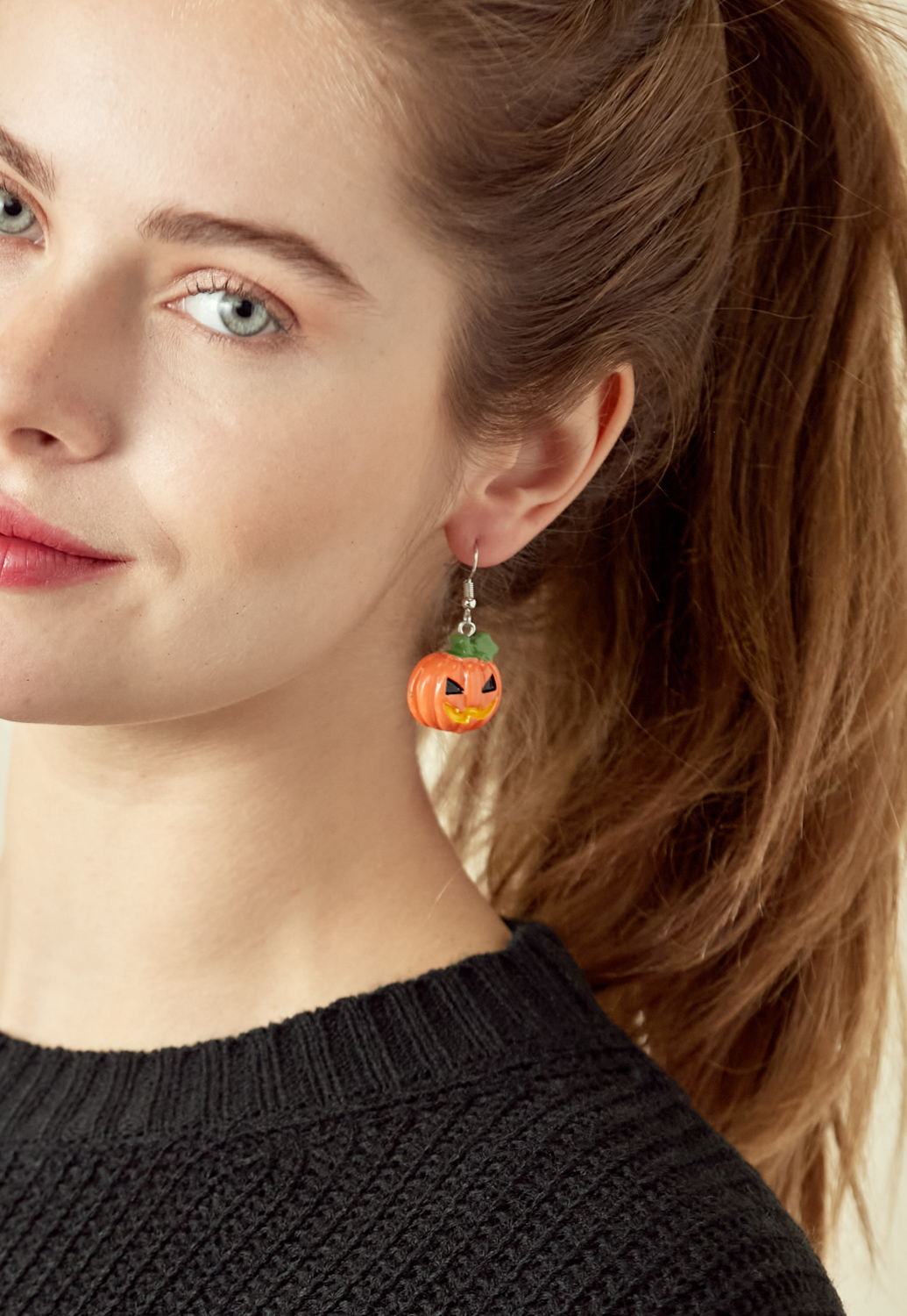 Halloween Pumpkin Earrings 