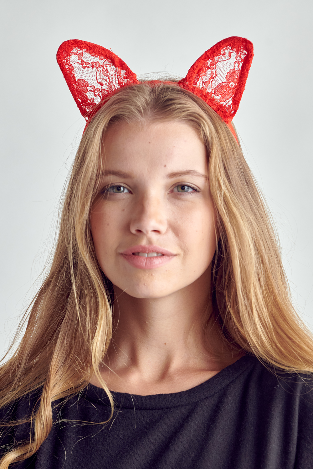 Lace Kitty Ears