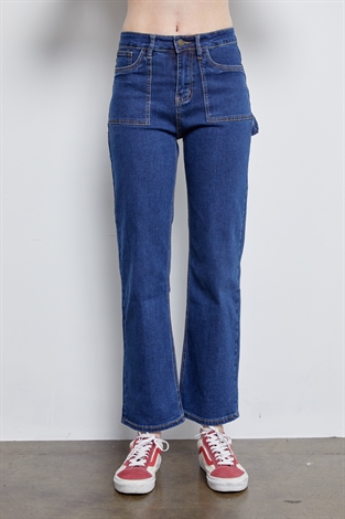 Mid-Rise Carpenter Jeans